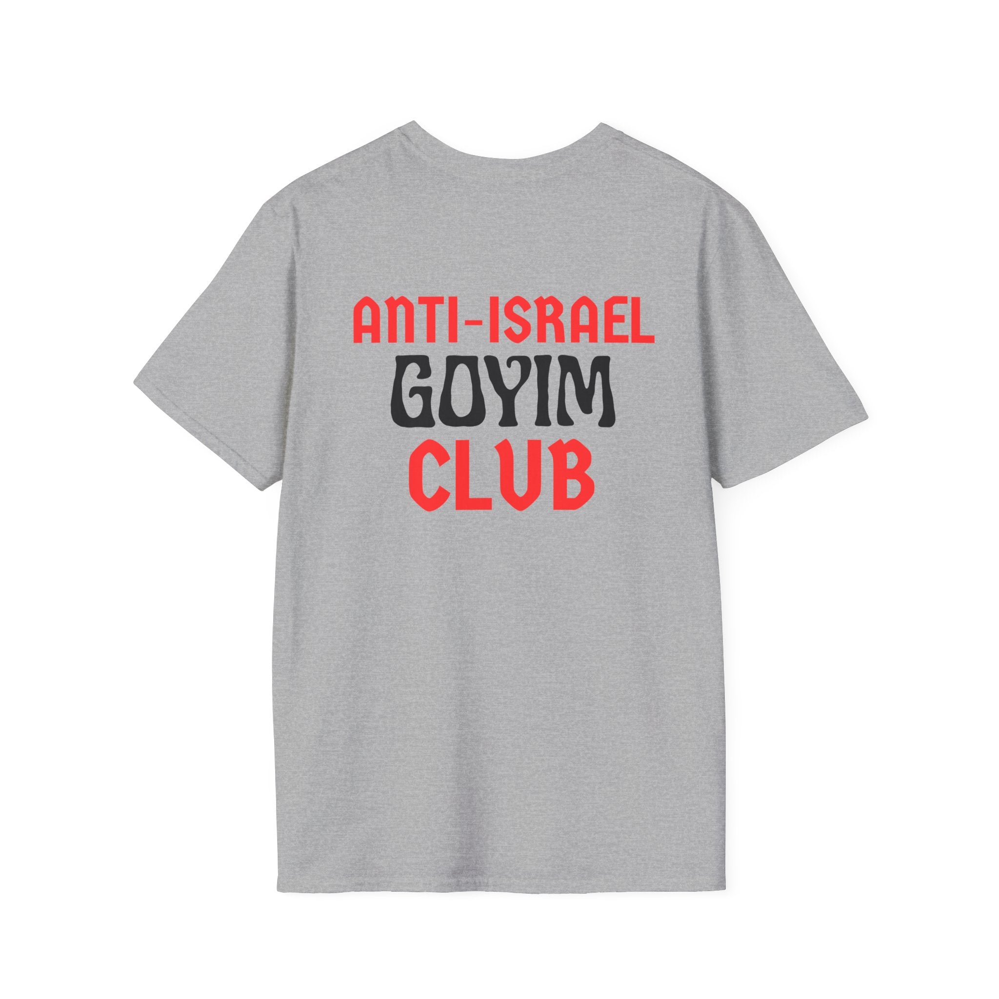 Anti Israel Goyim Club X The Wright Wing TShirt