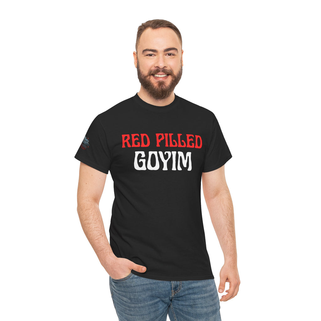 Red Pilled Goyim Oversized Heavy TShirt
