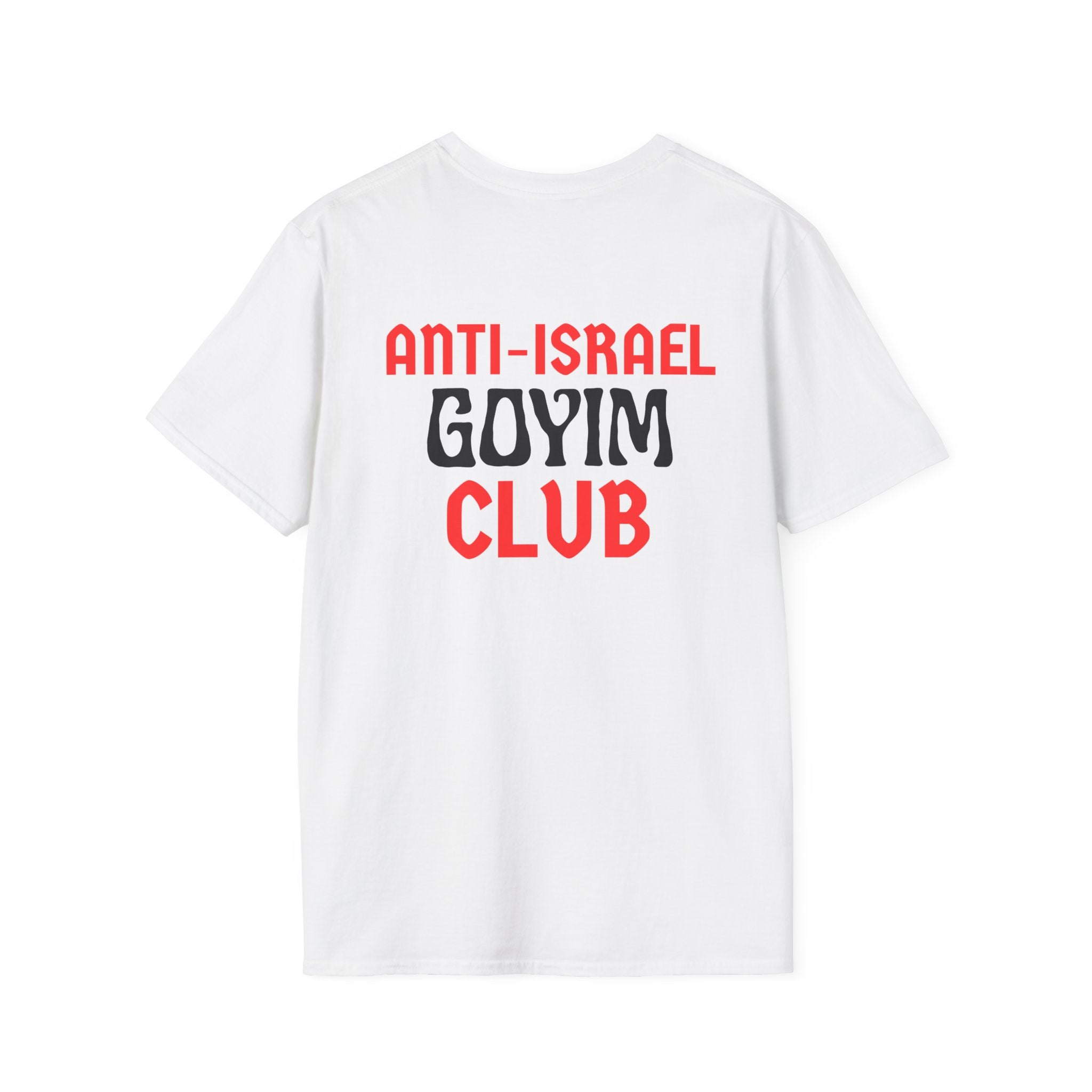 Anti Israel Goyim Club X The Wright Wing TShirt