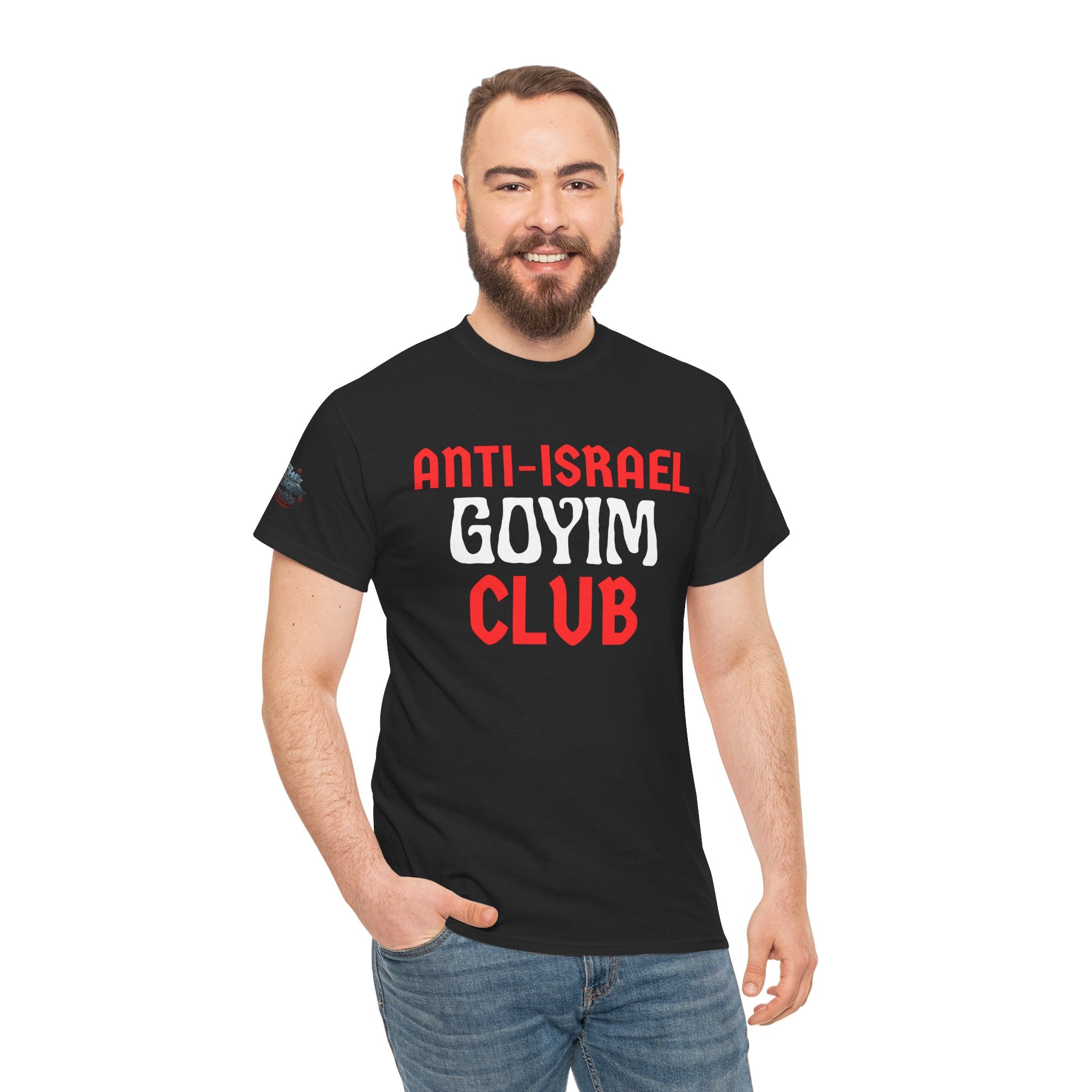 Anti Israel Goyim Club Oversized Heavy TShirt