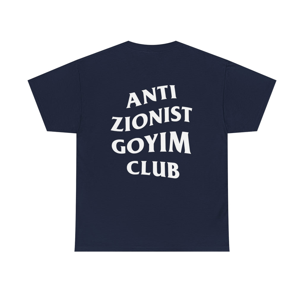 Anti Zionist Goyim Club x The Wright Wing TShirt
