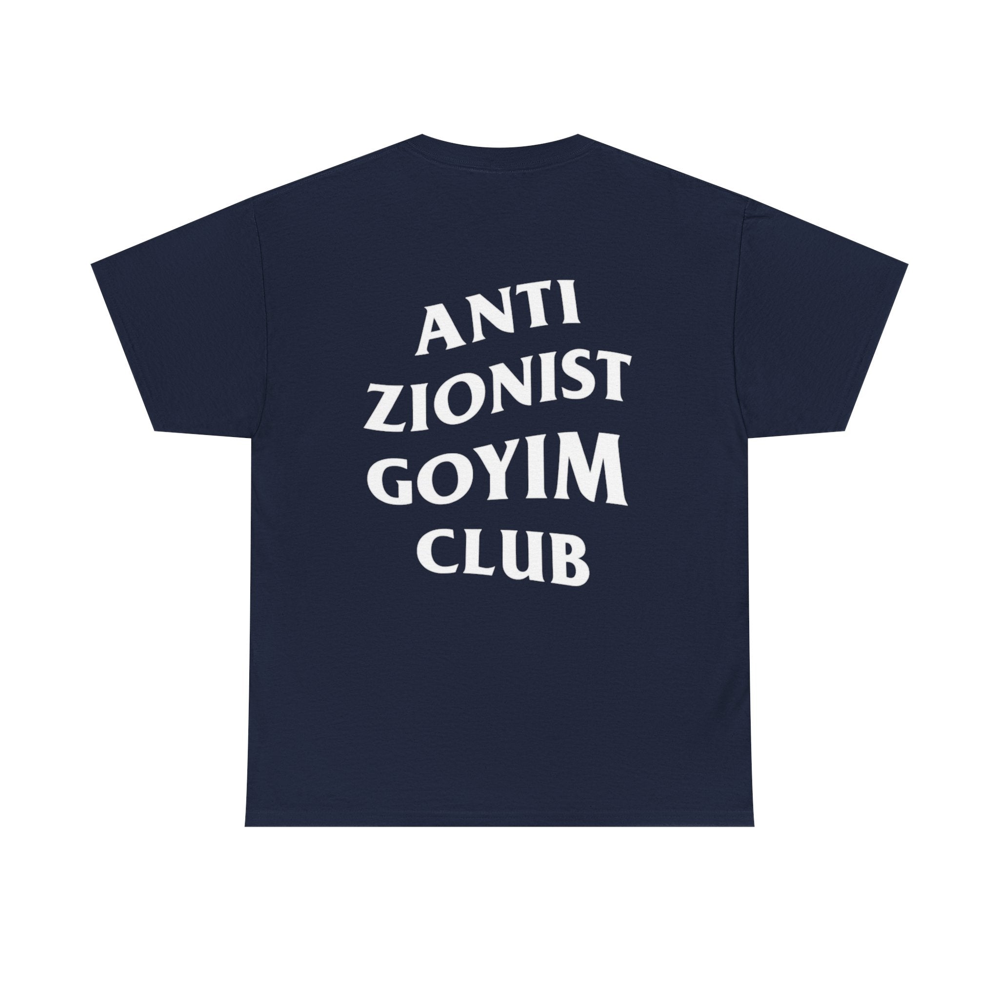 Anti Zionist Goyim Club x The Wright Wing TShirt