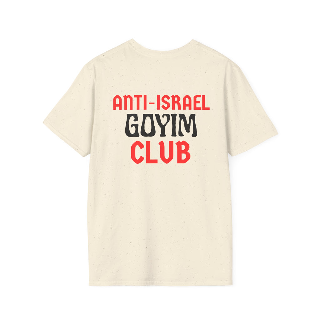 Anti Israel Goyim Club X The Wright Wing TShirt
