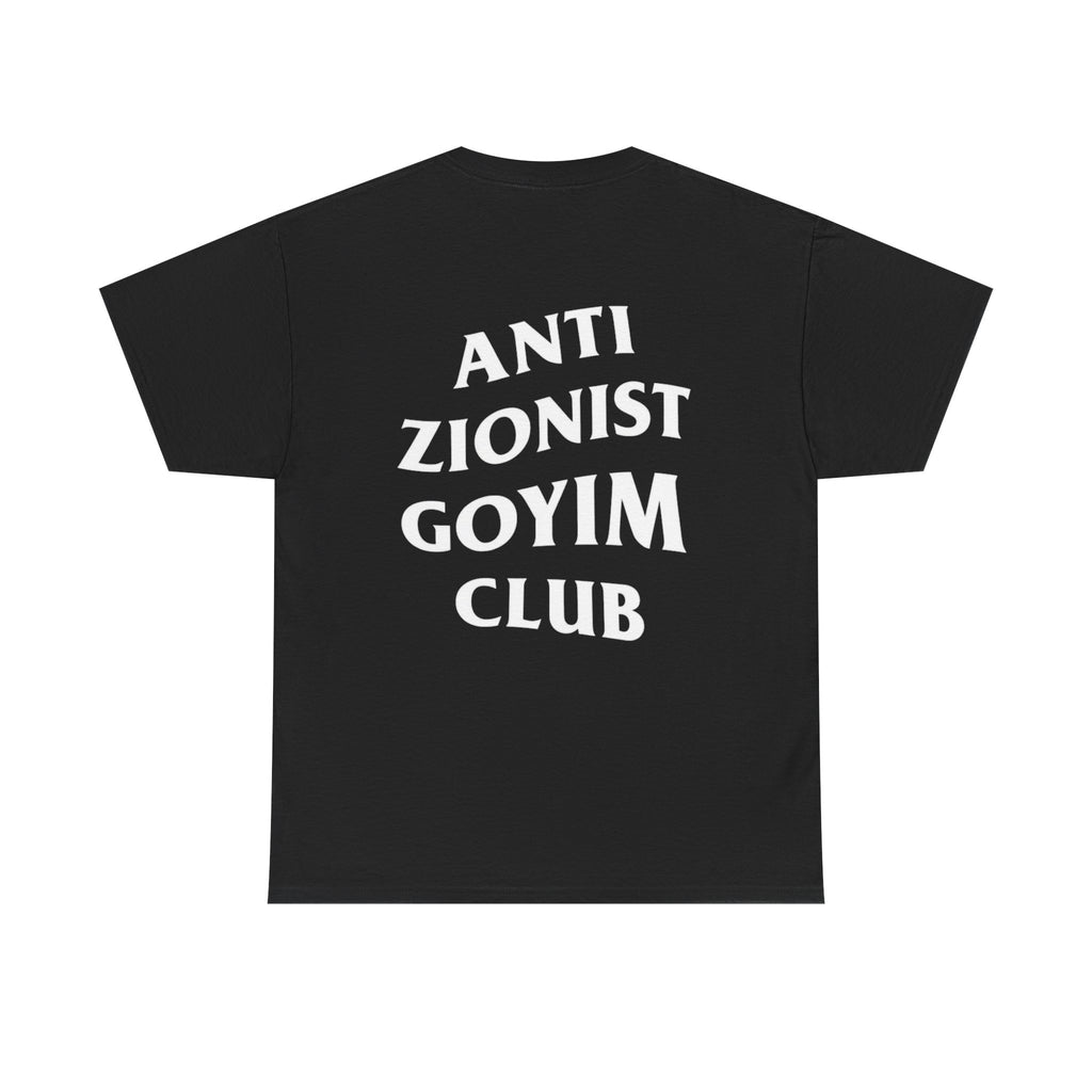 Anti Zionist Goyim Club x The Wright Wing TShirt