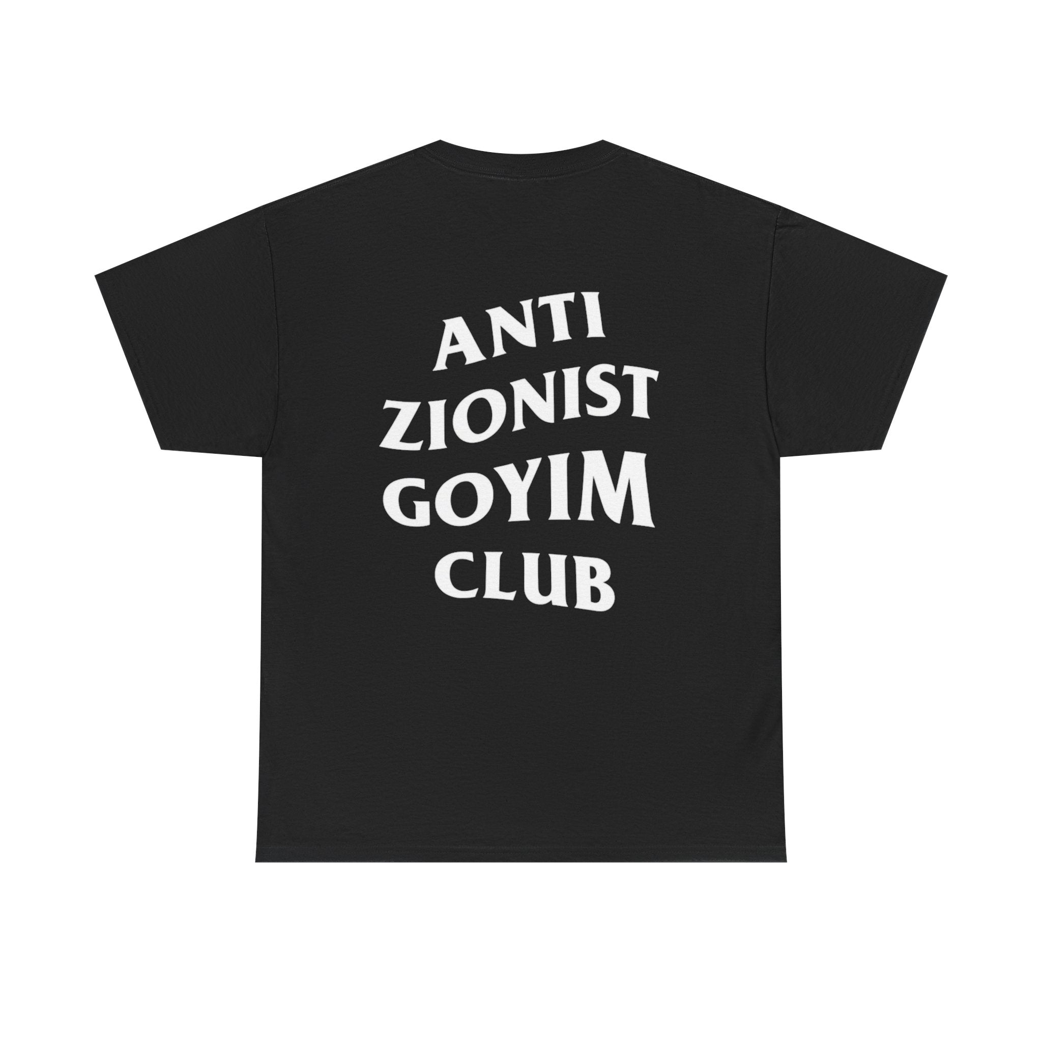 Anti Zionist Goyim Club x The Wright Wing TShirt